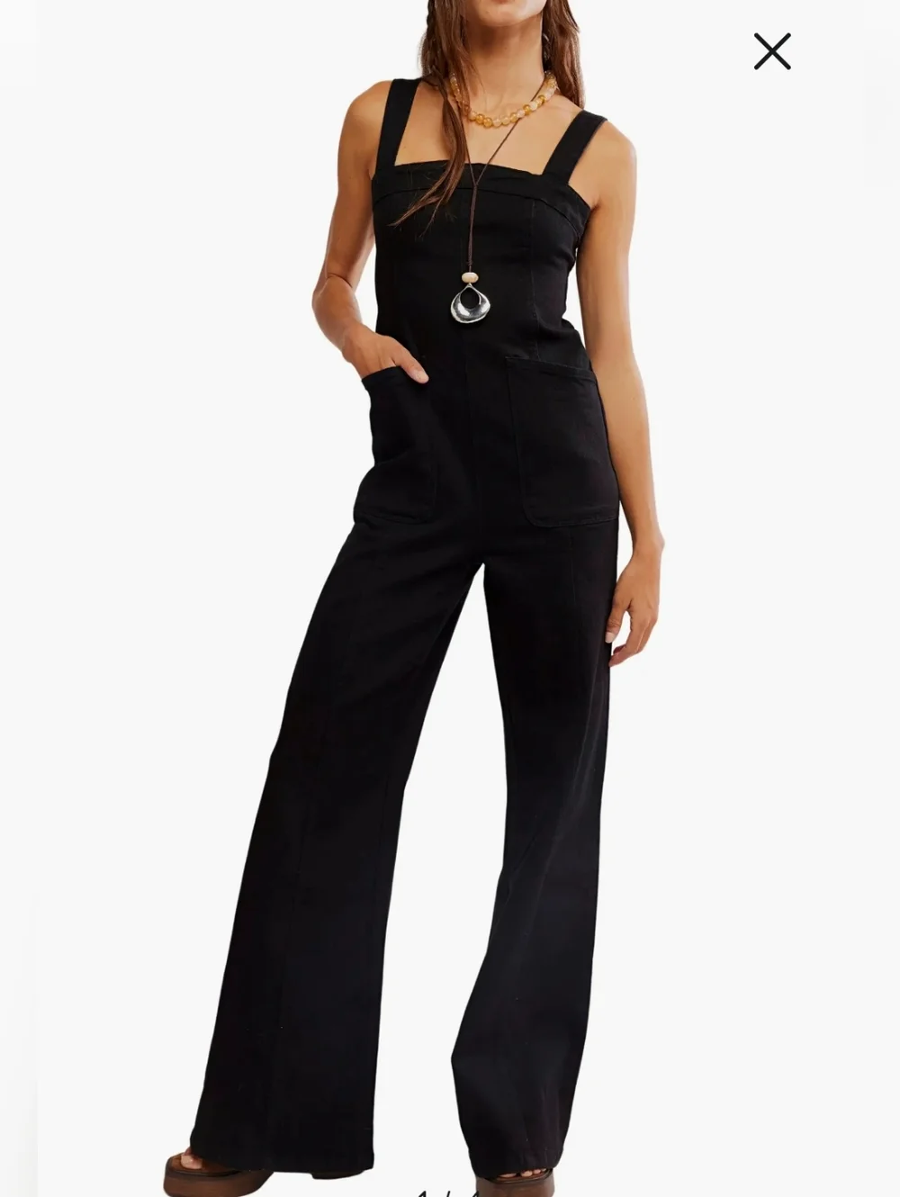 NWOT Free People Suns Out Bootcut Jumpsuit Sz XL